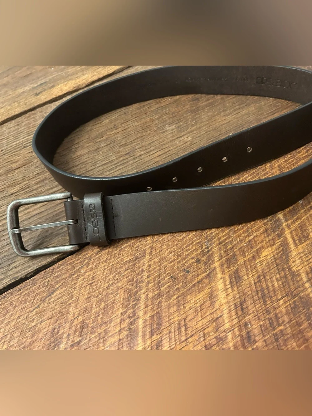 Joe’s Jeans Men’s Leather Belt size 38